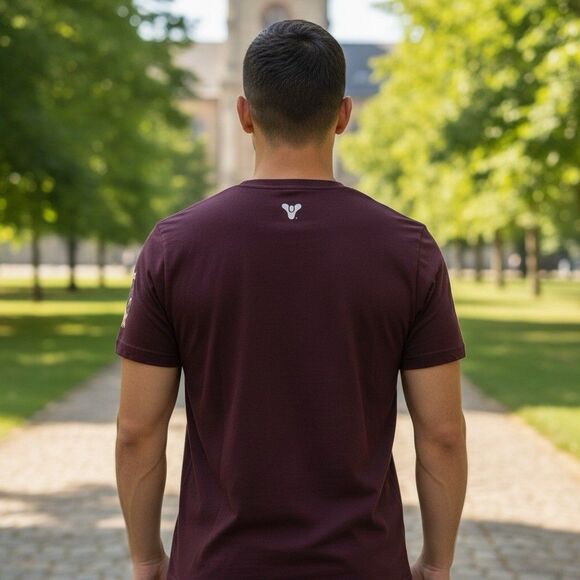 Destiny 2 Moments Of Triumph 2019 Burgundy SS T Shirt Endless Wanderer Large - Picture 10 of 10